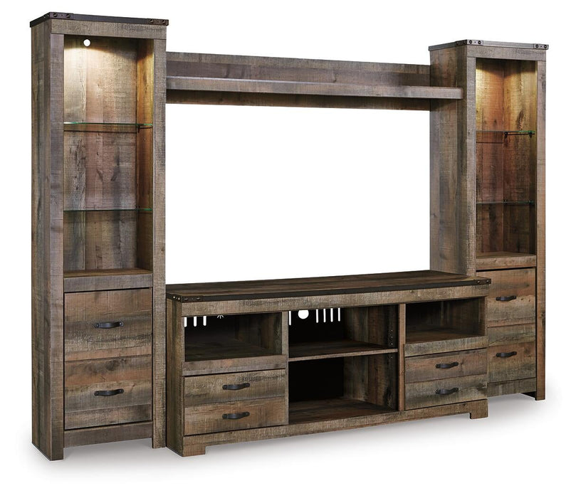 Trinell 4-Piece Entertainment Center - alternate view 3