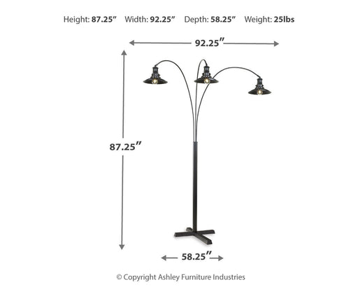 Sheriel Metal Arc Lamp (1/CN) - alternate view 2