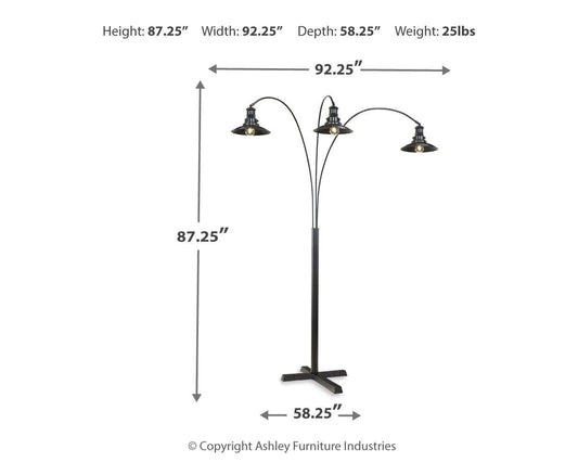 Sheriel Metal Arc Lamp (1/CN) - alternate view 2