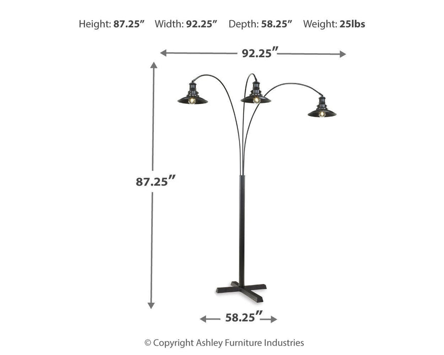 Sheriel Metal Arc Lamp (1/CN) - alternate view 2