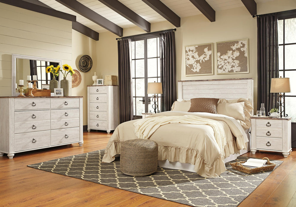 Willowton Five Drawer Chest - alternate view 4