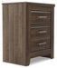 Juararo Two Drawer Night Stand - alternate view 2