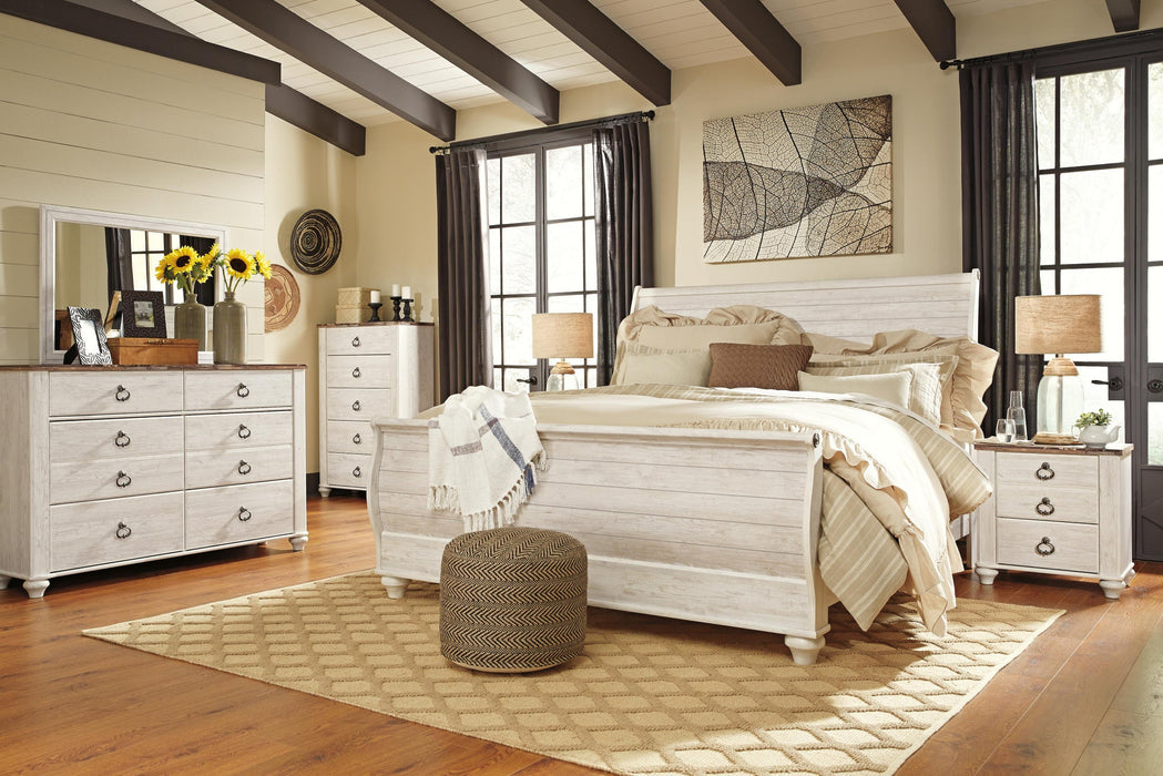 Willowton Five Drawer Chest - alternate view 5
