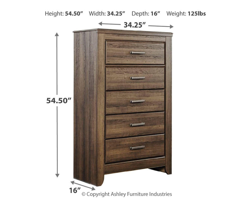 Juararo Five Drawer Chest - alternate view 6