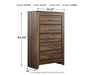 Juararo Five Drawer Chest - alternate view 6