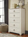 Willowton Five Drawer Chest