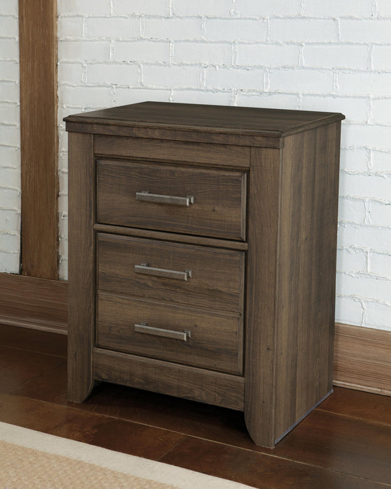 Juararo Two Drawer Night Stand - alternate view 4