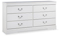 Anarasia Six Drawer Dresser - alternate view 2