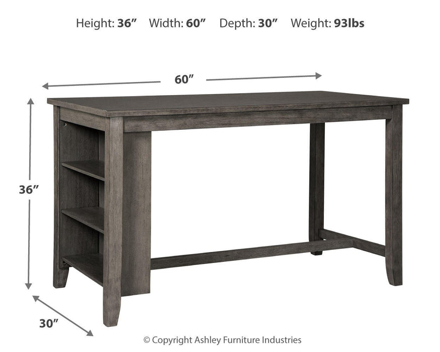 Caitbrook RECT Dining Room Counter Table - alternate view 5