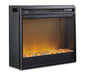 Trinell 63" TV Stand with Electric Fireplace - alternate view 3