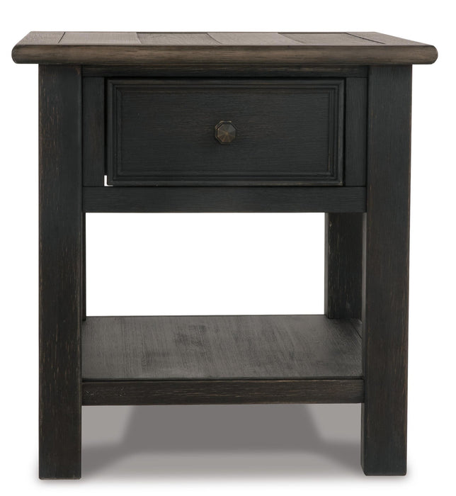Tyler Creek Rectangular End Table - alternate view 3