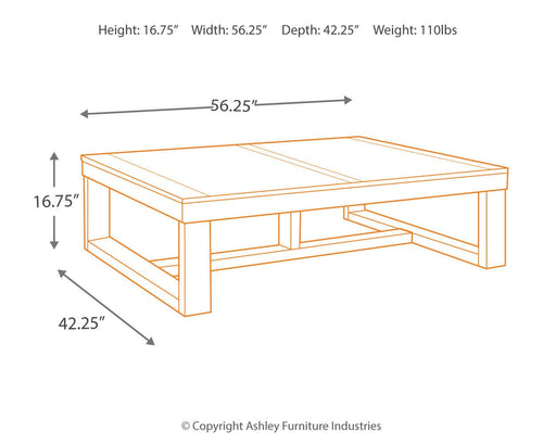 Watson Rectangular Cocktail Table - alternate view 2