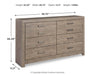 Culverbach Six Drawer Dresser - alternate view 6