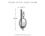 Ogaleesha Wall Sconce - alternate view 4