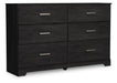 Belachime Six Drawer Dresser - alternate view 2