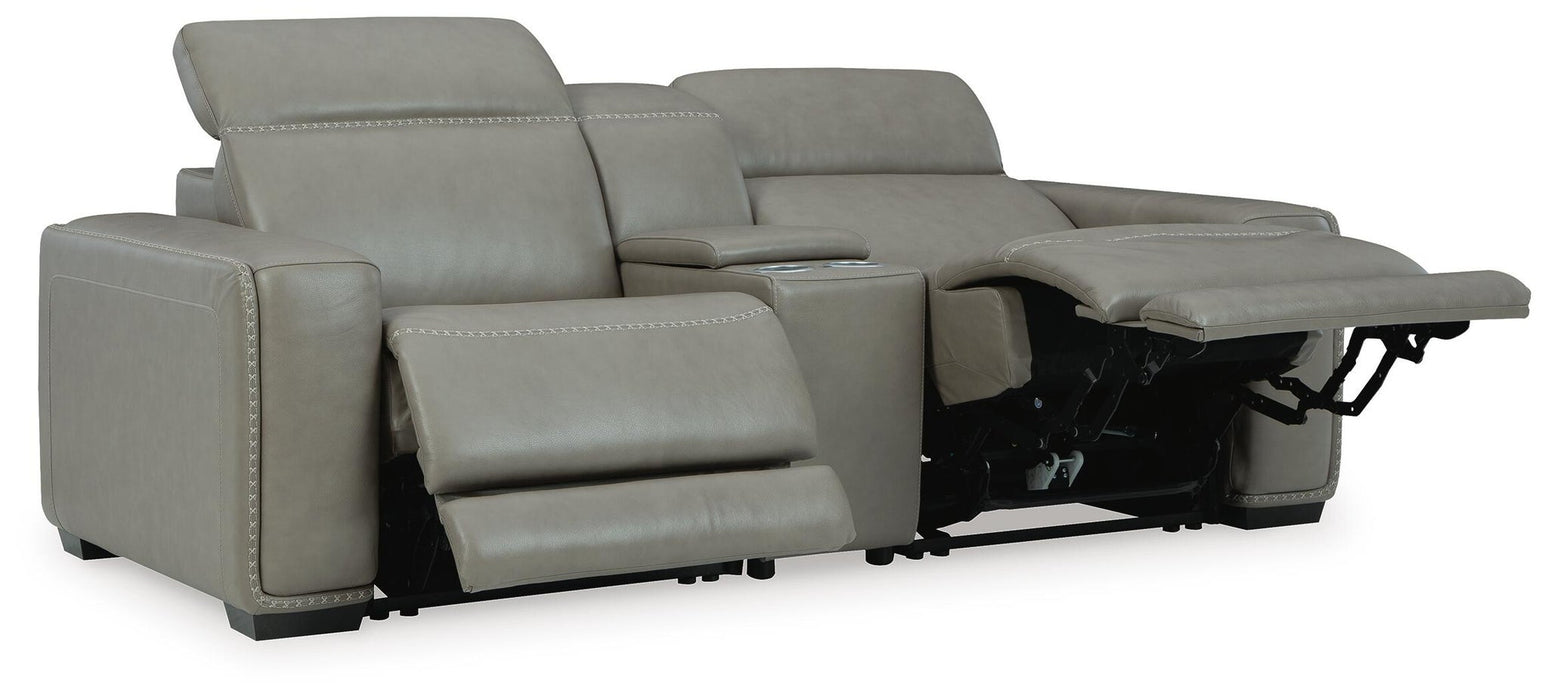 Correze 3-Piece Power Reclining Sectional Loveseat - alternate view 3