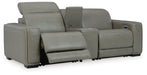 Correze 3-Piece Power Reclining Sectional Loveseat - alternate view 5