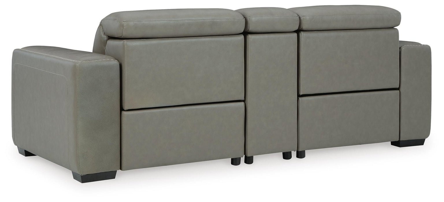 Correze 3-Piece Power Reclining Sectional Loveseat - alternate view 6