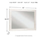 Paxberry Bedroom Mirror - alternate view 3