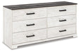 Shawburn Six Drawer Dresser - alternate view 2
