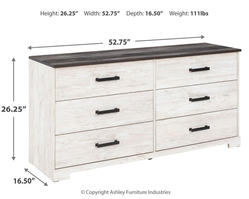 Shawburn Six Drawer Dresser - alternate view 7