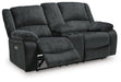 Draycoll DBL REC PWR Loveseat w/Console - alternate view 3