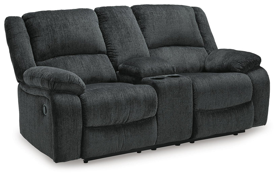 Draycoll DBL Rec Loveseat w/Console - alternate view 4