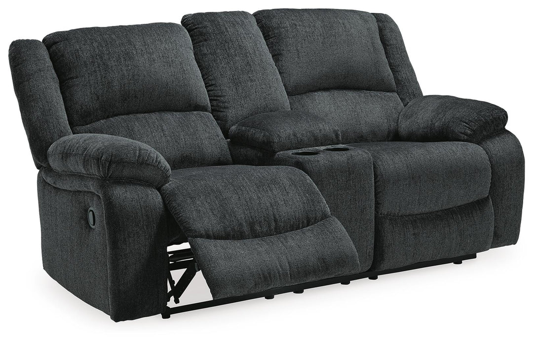 Draycoll DBL Rec Loveseat w/Console - alternate view 7