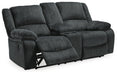 Draycoll DBL Rec Loveseat w/Console - alternate view 7
