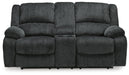 Draycoll DBL Rec Loveseat w/Console - alternate view 2