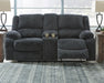 Draycoll DBL Rec Loveseat w/Console - alternate view 3