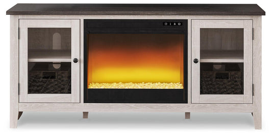 Dorrinson 60" TV Stand with Electric Fireplace - alternate view 2