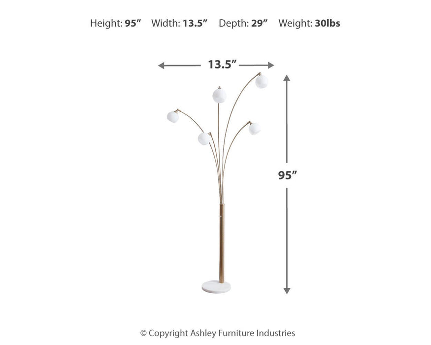 Taliya Metal Arc Lamp (1/CN) - alternate view 4
