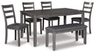 Bridson RECT DRM Table Set (6/CN) - alternate view 2