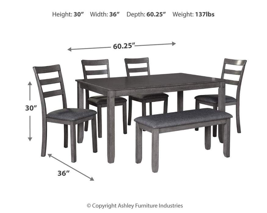 Bridson RECT DRM Table Set (6/CN) - alternate view 10