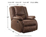Bladewood Zero Wall Recliner - alternate view 7