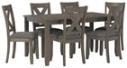 Caitbrook RECT DRM Table Set (7/CN) - alternate view 2