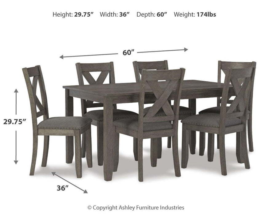 Caitbrook RECT DRM Table Set (7/CN) - alternate view 8