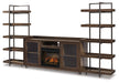 Starmore 3-Piece Wall Unit with Electric Fireplace - alternate view 2