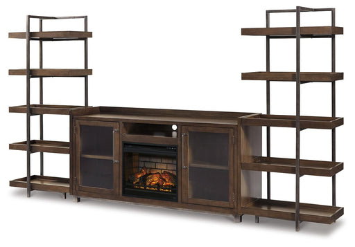 Starmore 3-Piece Wall Unit with Electric Fireplace - alternate view 2