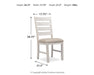 Skempton Dining UPH Side Chair (2/CN) - alternate view 6