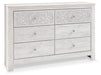 Paxberry Six Drawer Dresser - alternate view 2