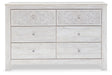 Paxberry Six Drawer Dresser - alternate view 3