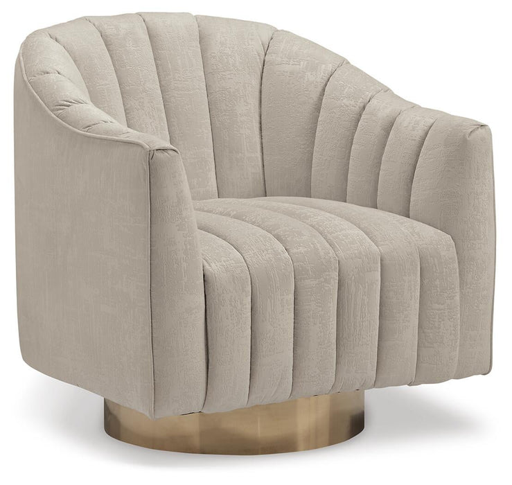 Penzlin Swivel Accent Chair - alternate view 2