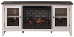 Dorrinson 60" TV Stand with Electric Fireplace - alternate view 2
