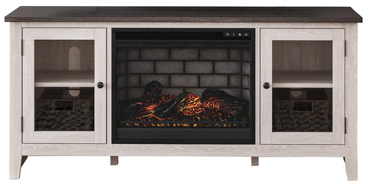 Dorrinson 60" TV Stand with Electric Fireplace - alternate view 2