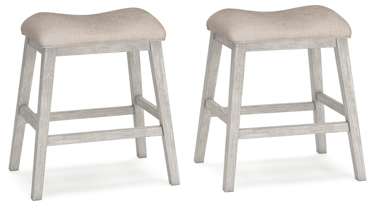 Skempton Upholstered Stool (2/CN) - alternate view 2