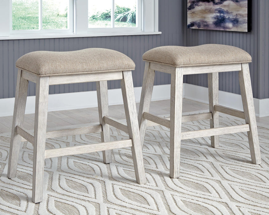 Skempton Upholstered Stool (2/CN) - alternate view 3