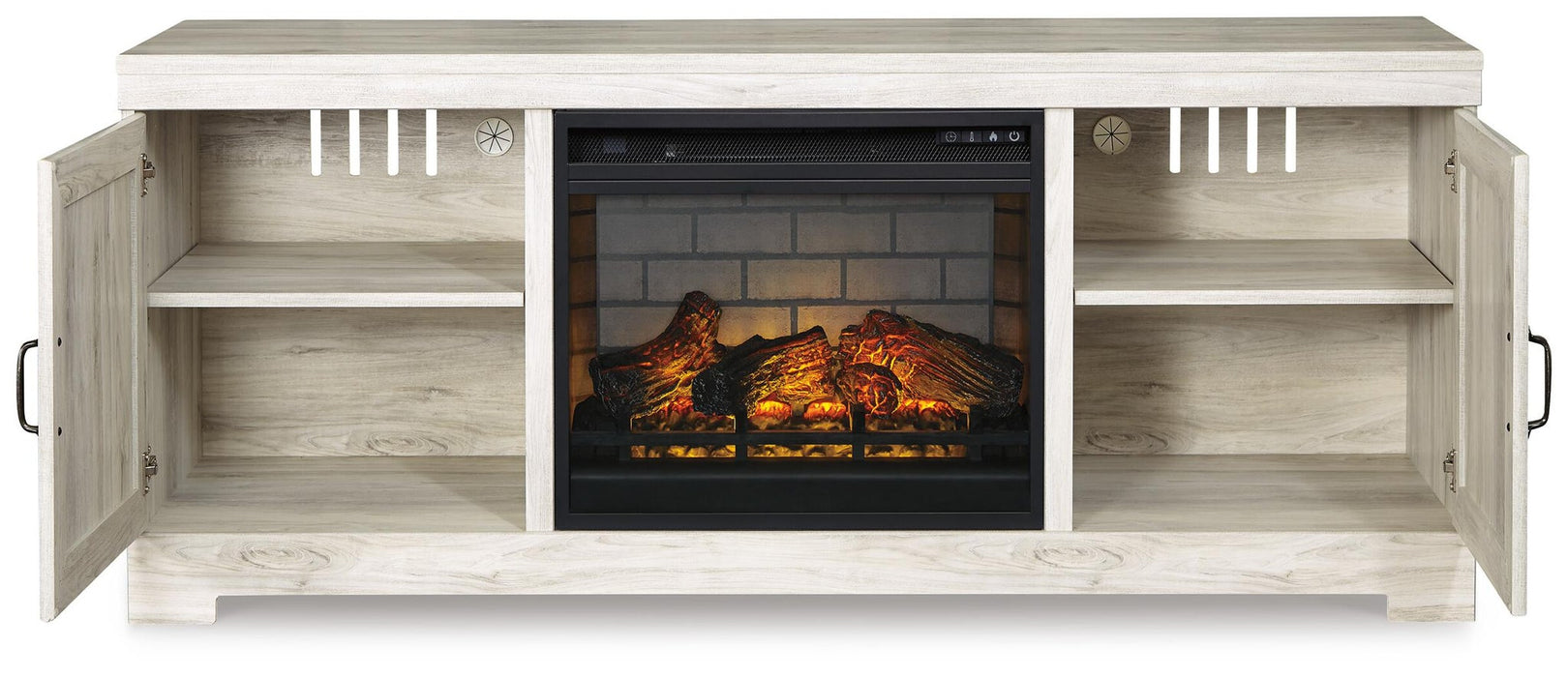 Bellaby 63" TV Stand with Electric Fireplace - alternate view 3