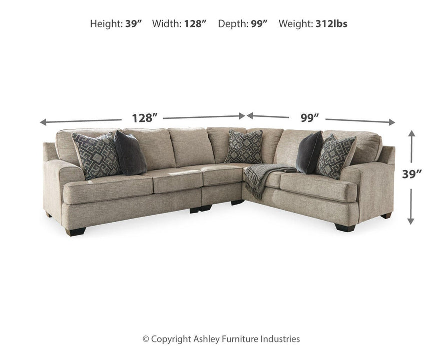Bovarian 3-Piece Sectional - alternate view 9